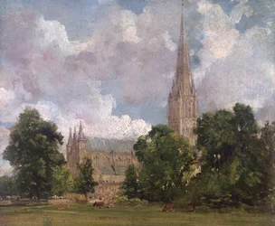 Kathedraal van Salisbury vanuit het zuidwesten
